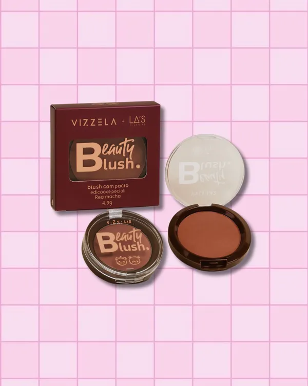 Blush compacto - vizzela