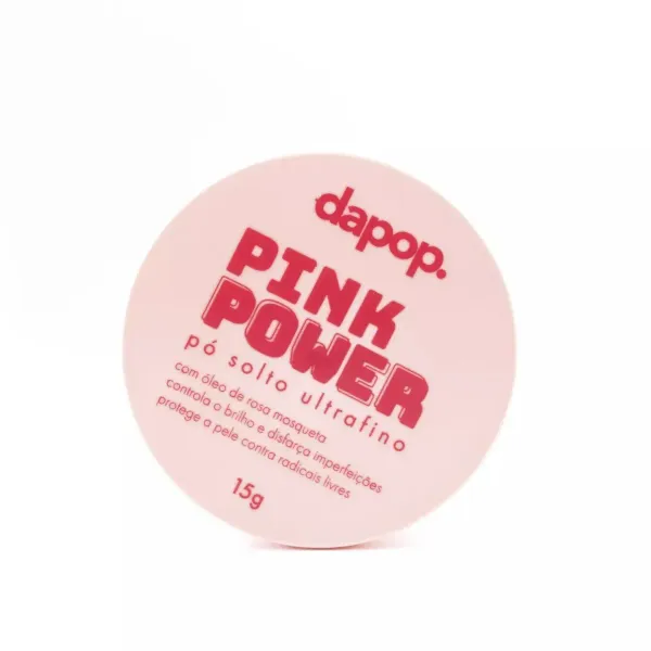 PÓ SOLTO PINK POWER ROSA MOSQUETA - DAPOP - imagem 2