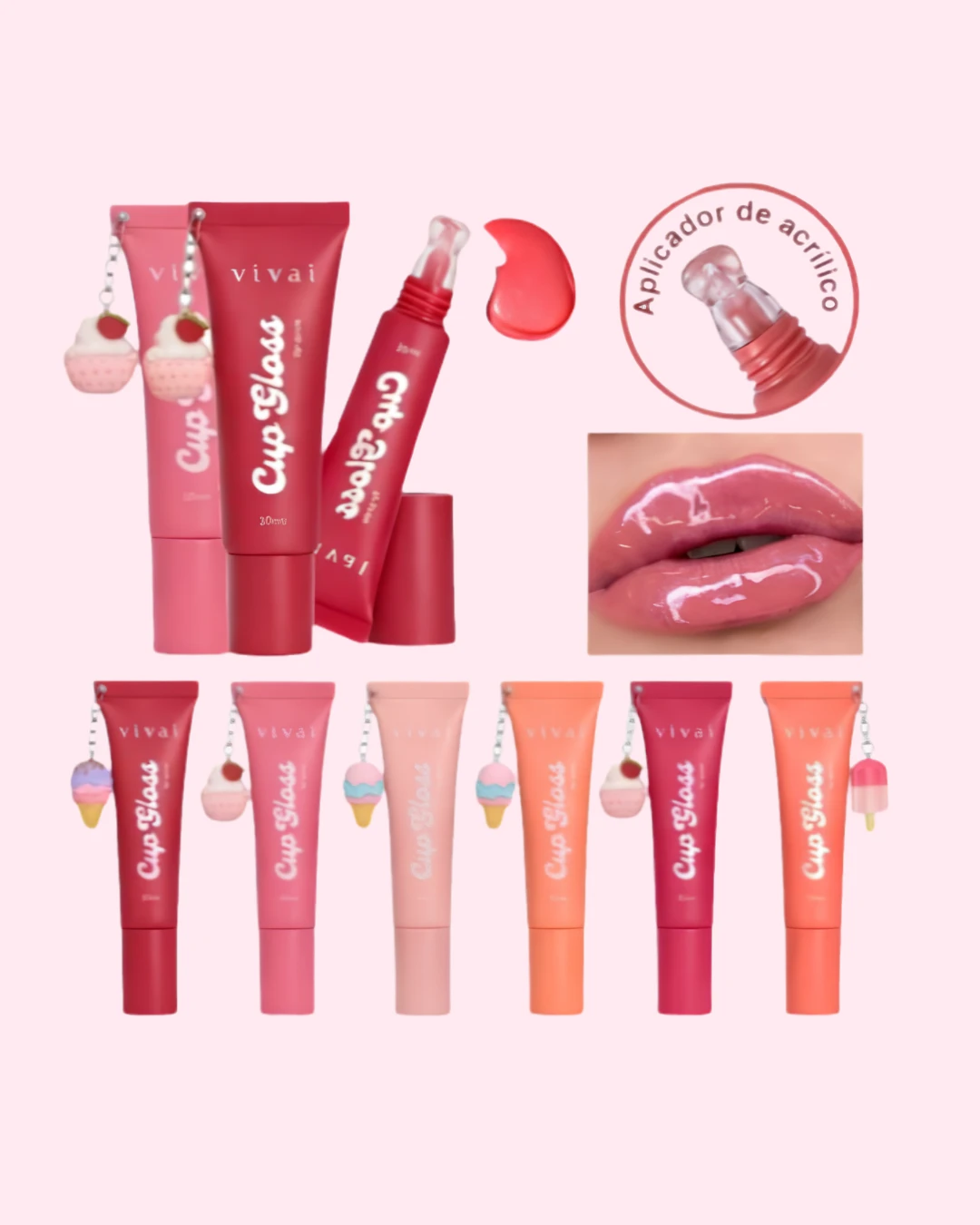 Lip gloss - CUP GLOSS VIVAÍ  - 1