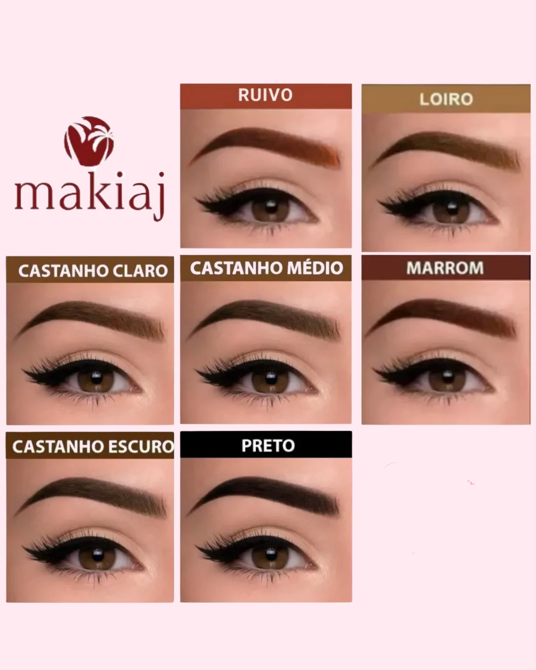 Henna de sobrancelha- Makiaj  - 2