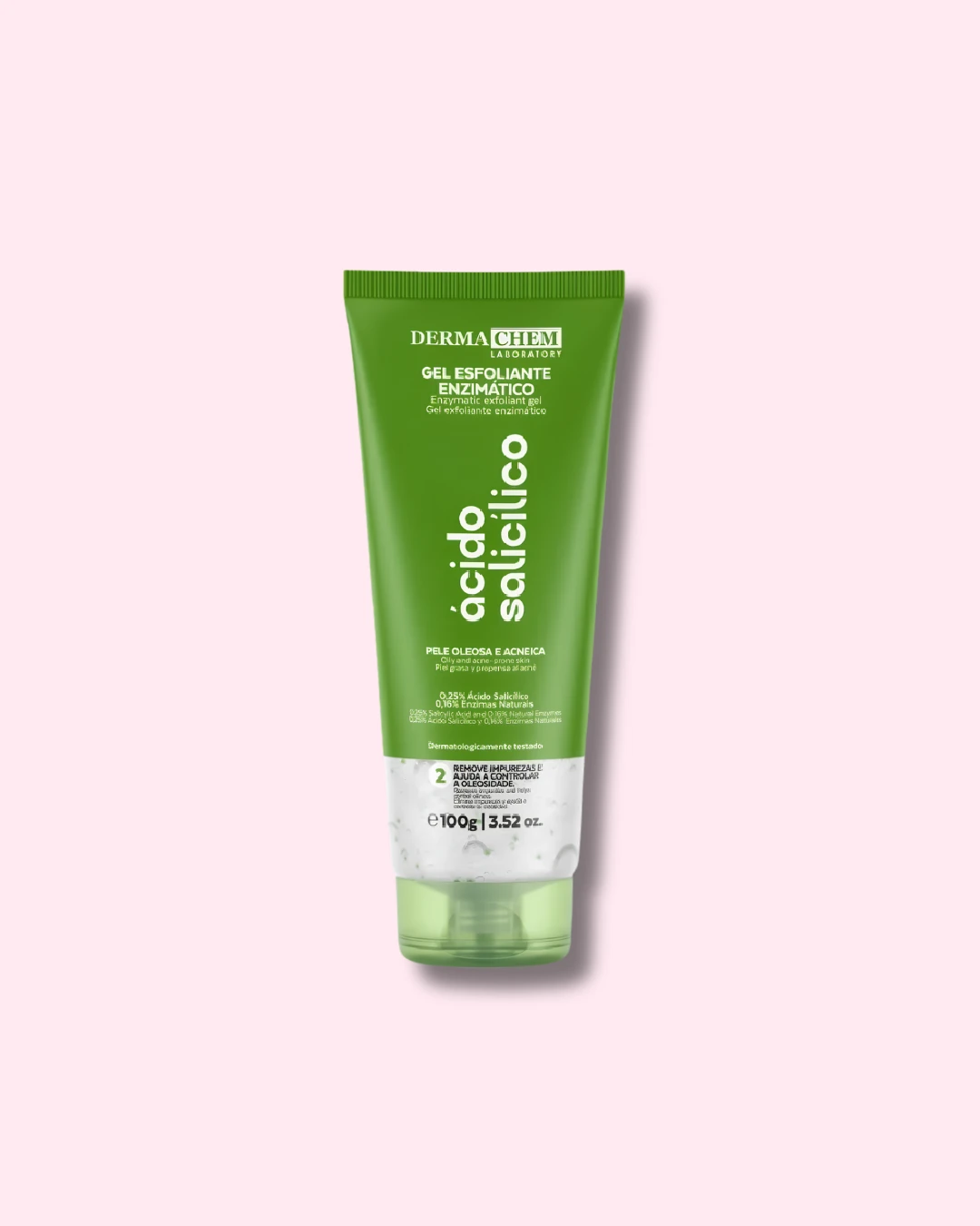 Gel esfoliante enzimático - ácido salicílico  - 1