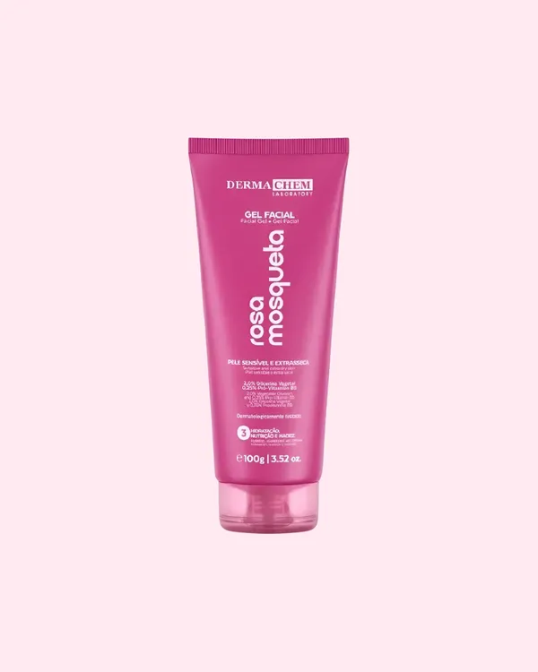 Gel Hidratante Facial Rosa Mosqueta - Dermachem