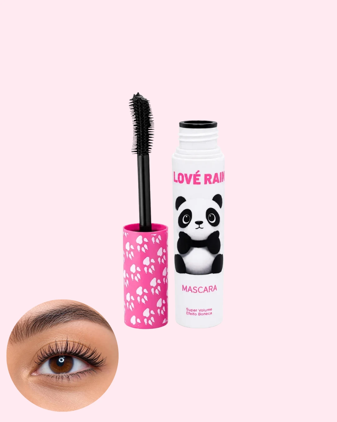 Máscara de cílios panda - Lové Rain - 1