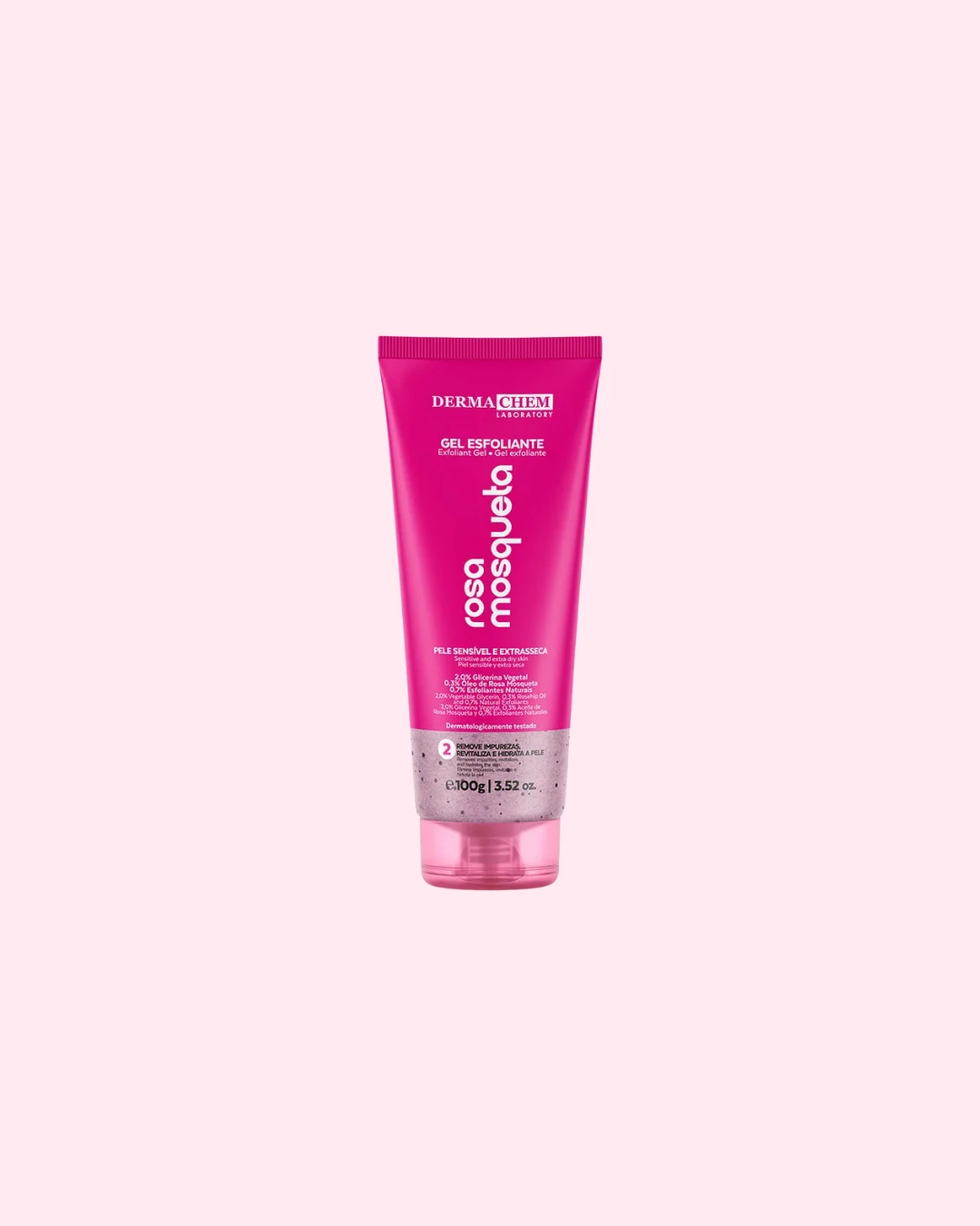 Gel Esfoliante Rosa Mosqueta - Dermachem  - 1