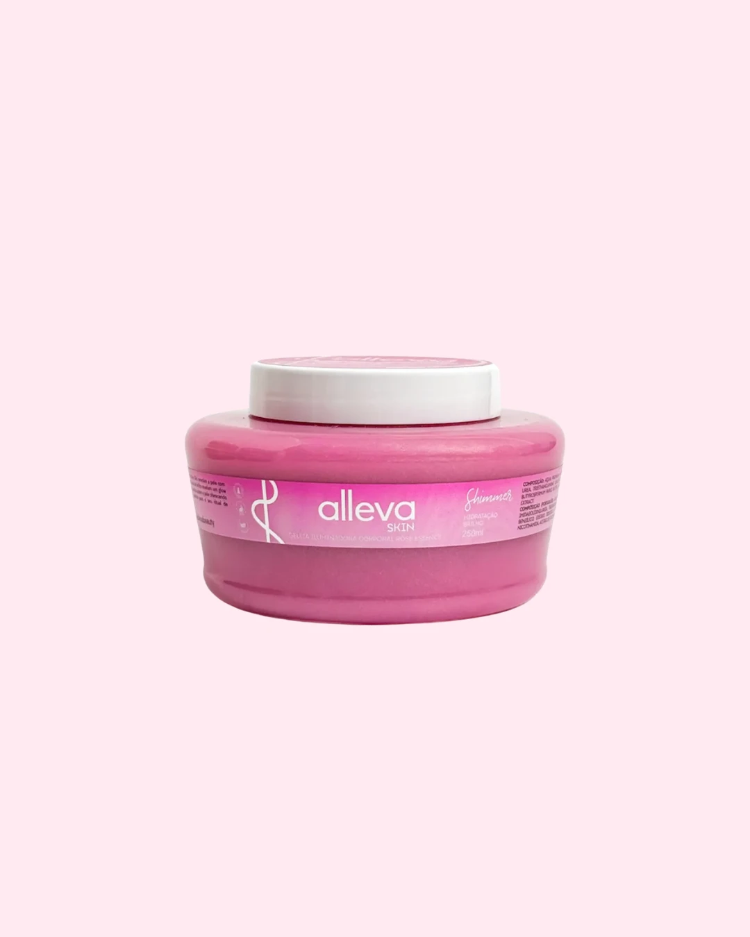 Geleia Iluminadora Corporal Rose Essence - Alleva - 1