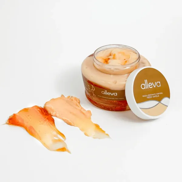 Geleia Hidratante Corporal Fresh Vanilla - Alleva - imagem 3