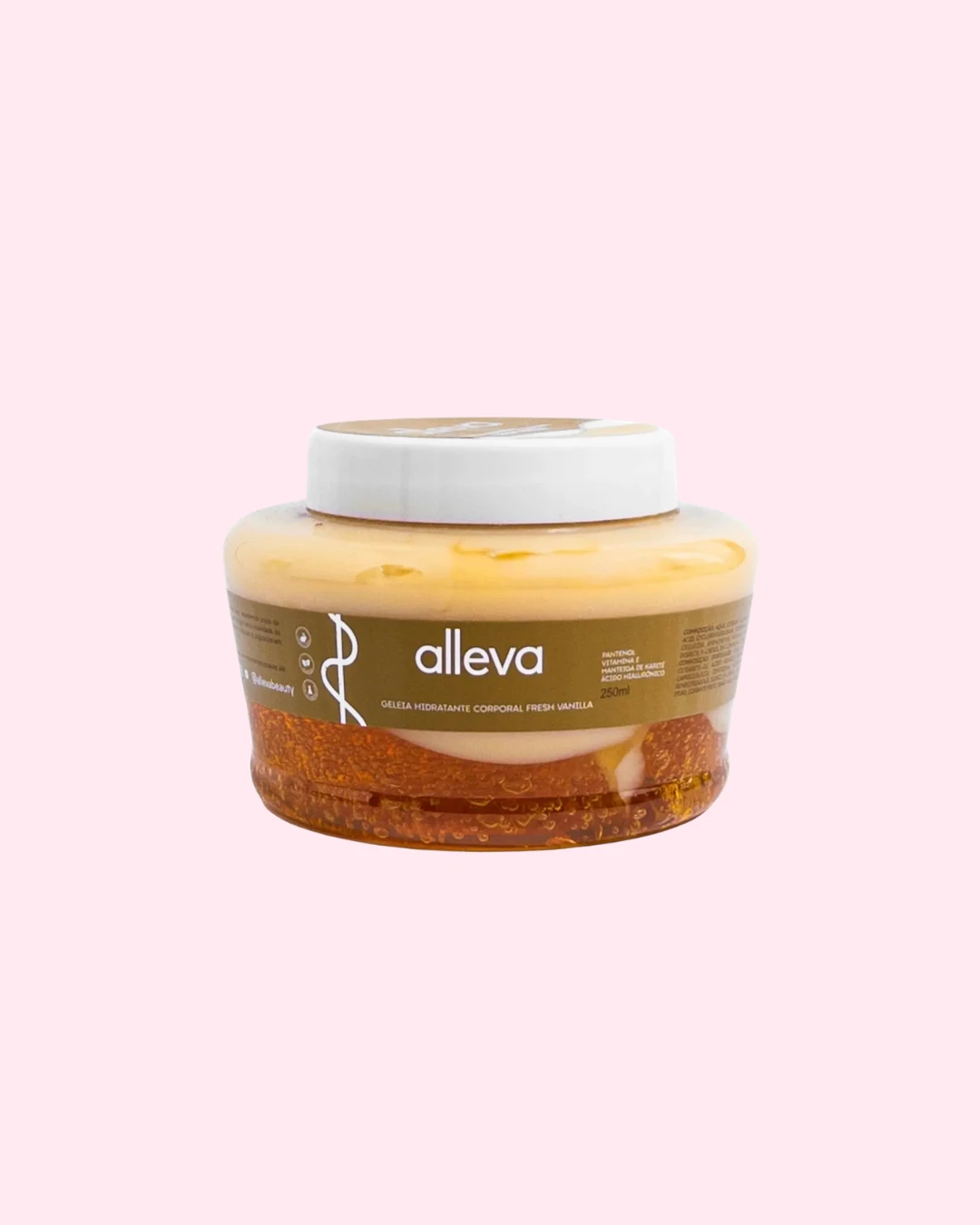 Geleia Hidratante Corporal Fresh Vanilla - Alleva - 1