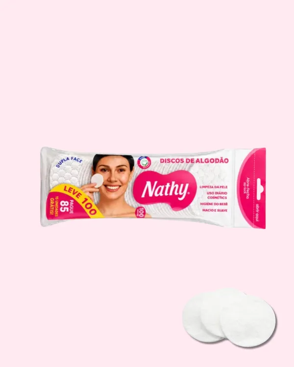 Disco de algodão - Nathy