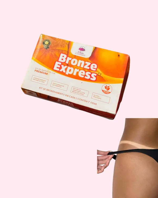 Bronze Express - Kit bronzeamento