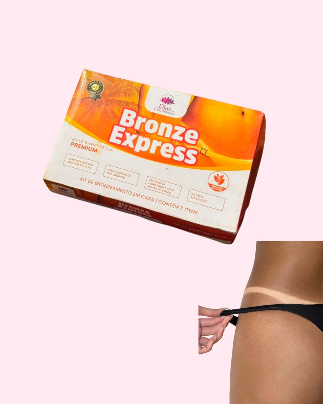 Bronze Express - Kit bronzeamento - 1