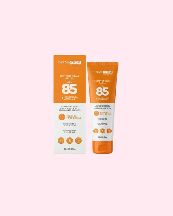 Protetor Solar Facial FPS 85 - dermachem