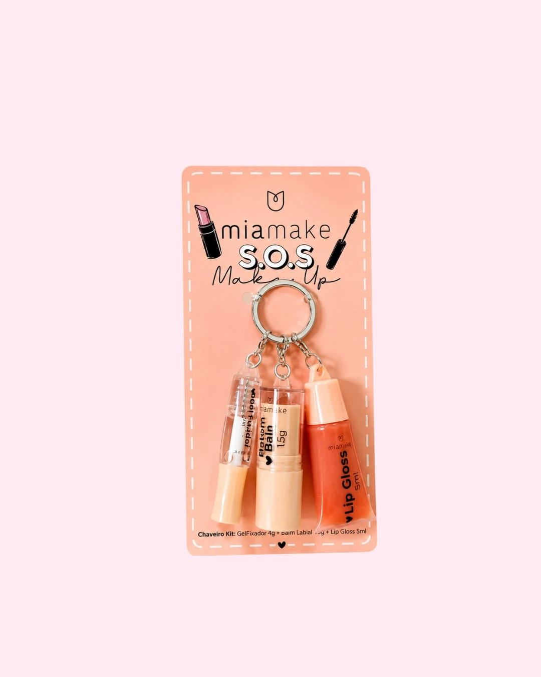Chaveiro S.O.S makeup - Mia Make  - 1