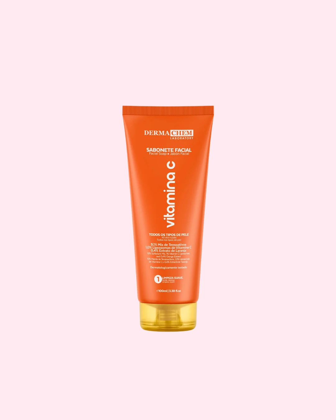 Sabonete facial vitamina c - dermachem  - 1