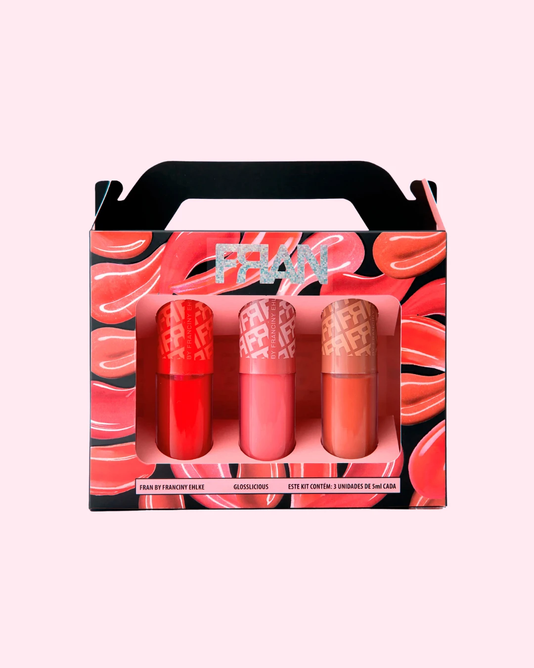 Kit Com 03 Glosses Glosslicious Fran By Franciny Ehlk - 1
