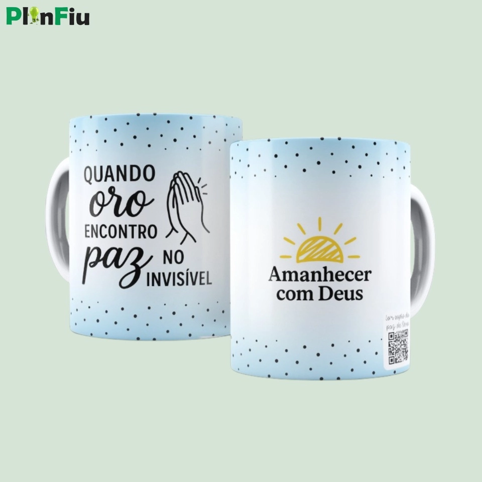 Caneca Amanhecer com Deus - 2