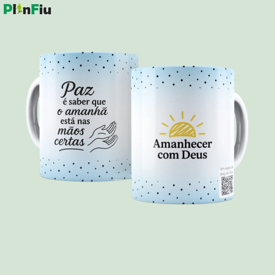 Caneca Amanhecer com Deus - 4