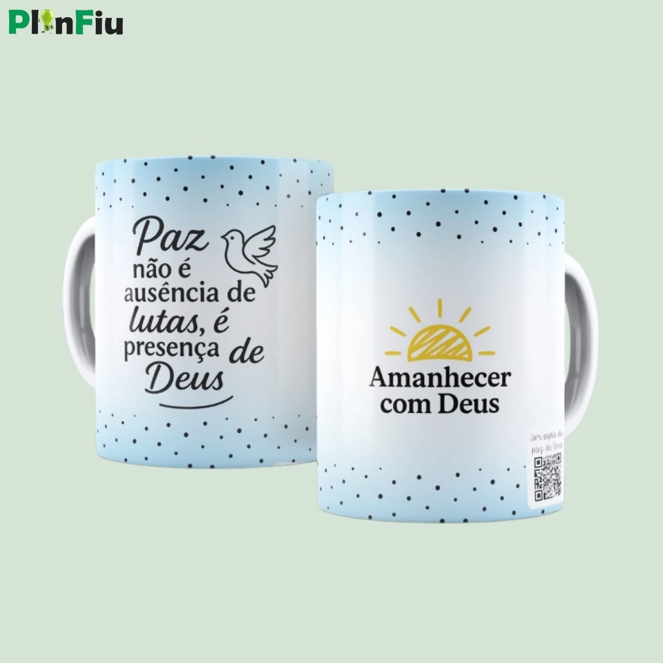 Caneca Amanhecer com Deus