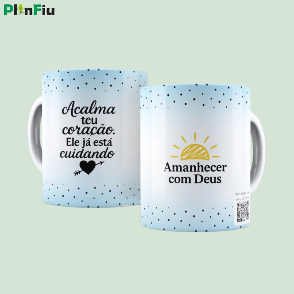 Caneca Amanhecer com Deus - 5