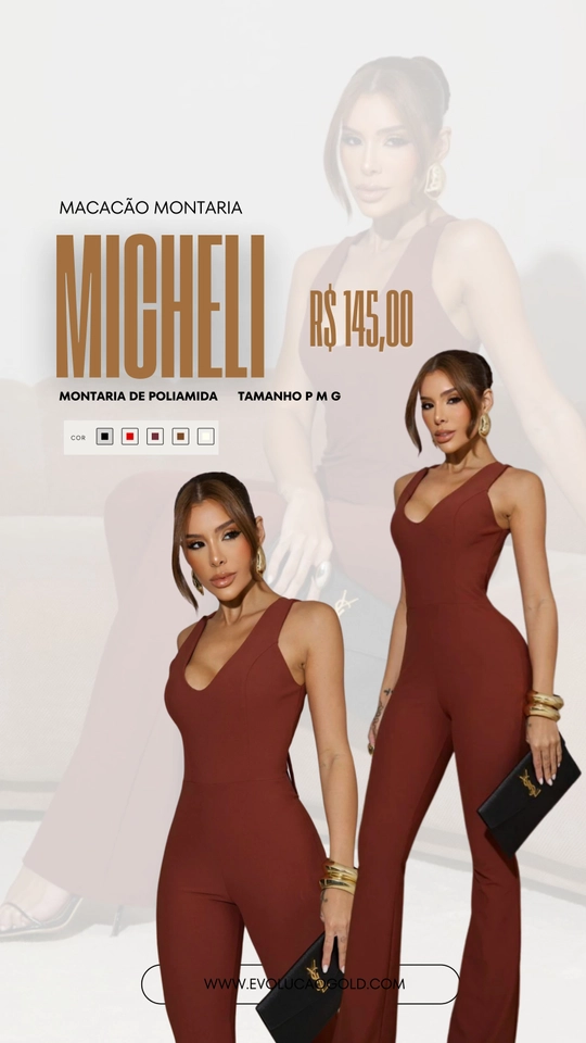 Macacão montaria Michelle