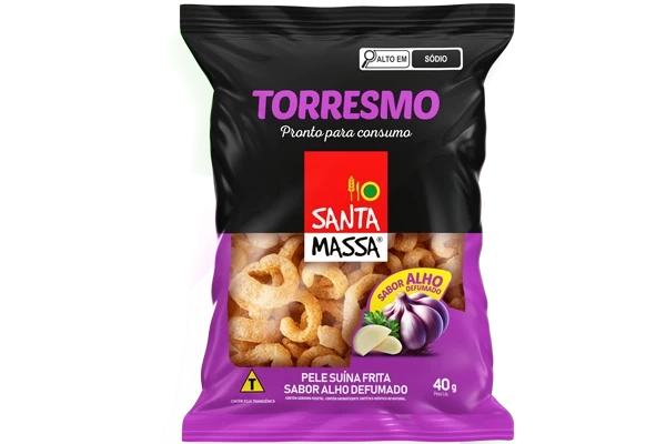 Torresmo Sabor Alho 40g