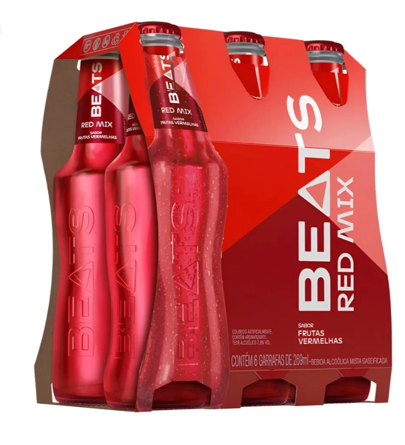 Skol Beats Red Mix Peck 6 uni 269 ml  - 1