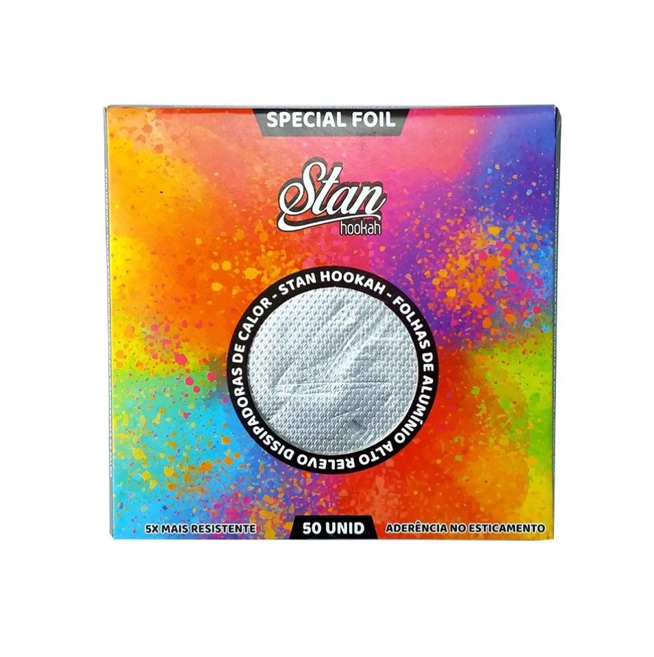 Stan Alumínio cx com 50 folhas  - 1
