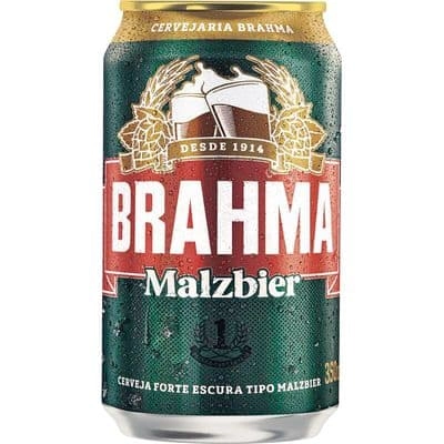 Cerveja Brahma Malzbier Lata 350 ml 