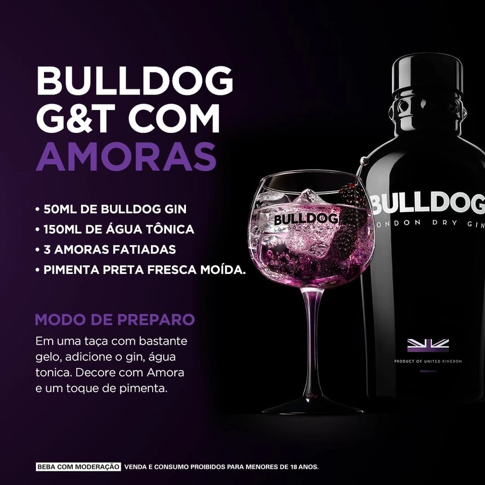 Bulldog London Dry Gin 750 ml - 5