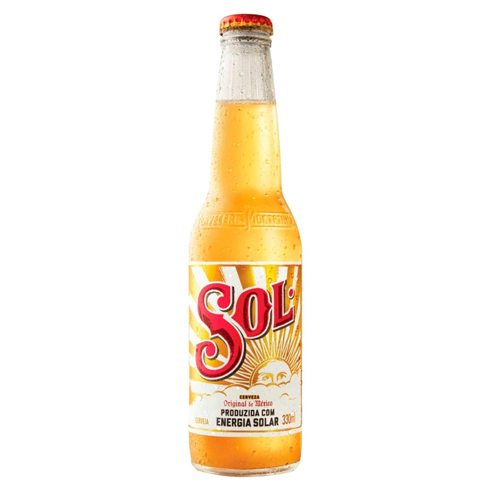 Cerveja Sol long Neck 330 ml  - 1