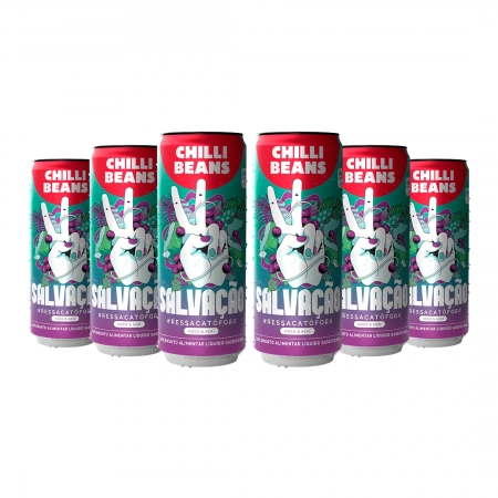 Bebida Chilli Beans Salvação Sabor Coco E Açaí Lata 310ml - 2