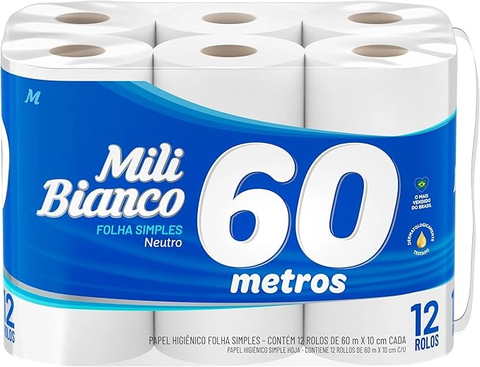 Papel higiênico Mili  - 3