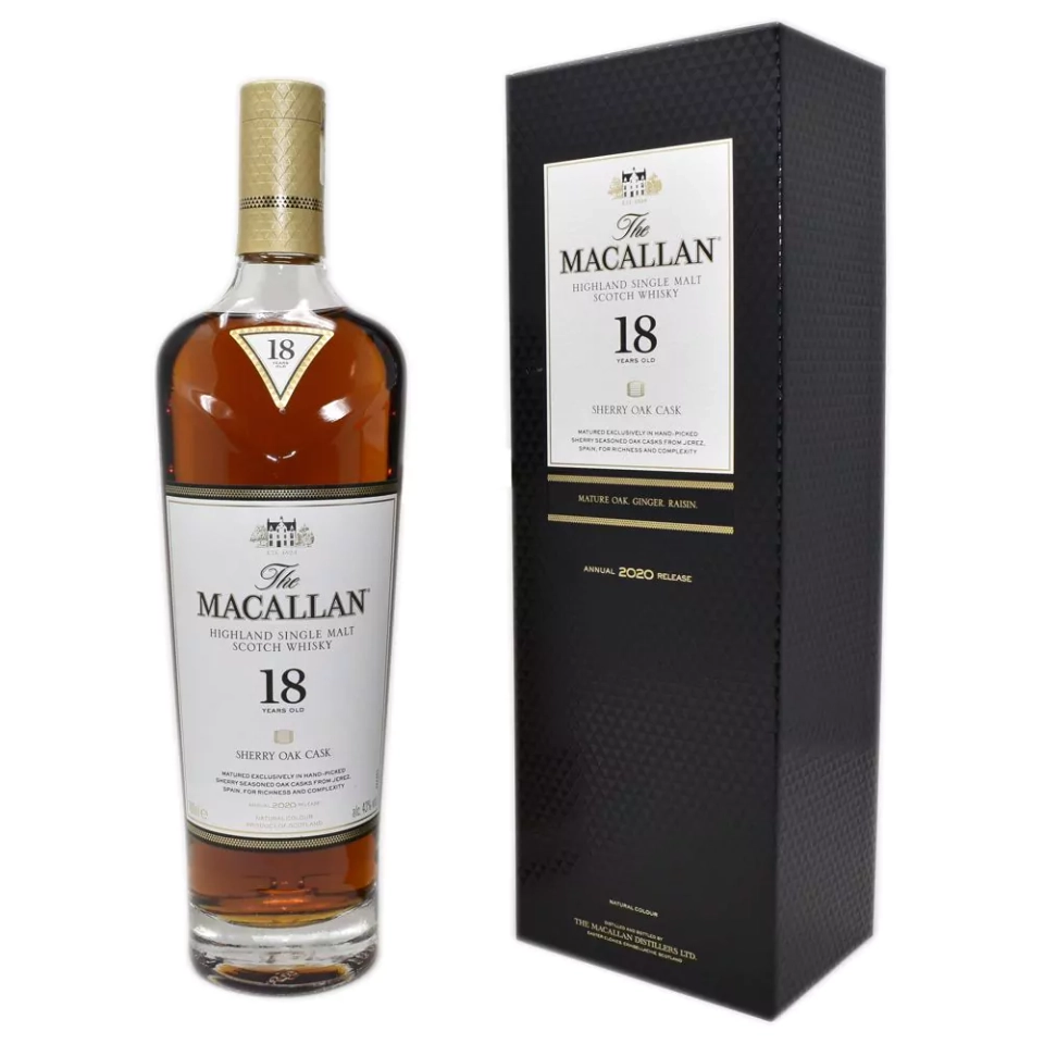 The Macallan Sherry Oak 18 Years  - 1