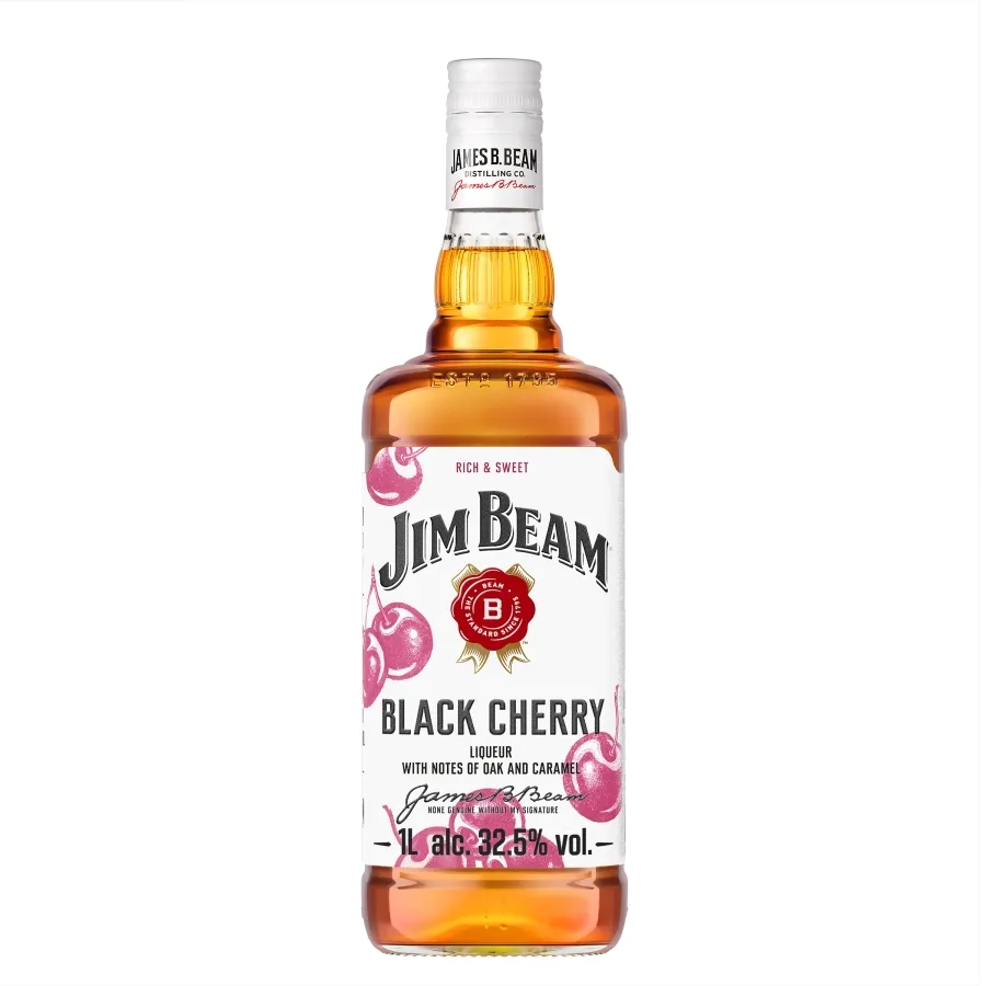 Jim Beam Black Cherry 1L  - 2