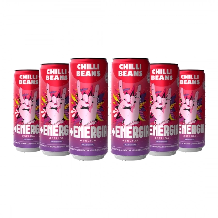 Energético Chilli Beans + Energia Tradicional Lata 310ml - 2