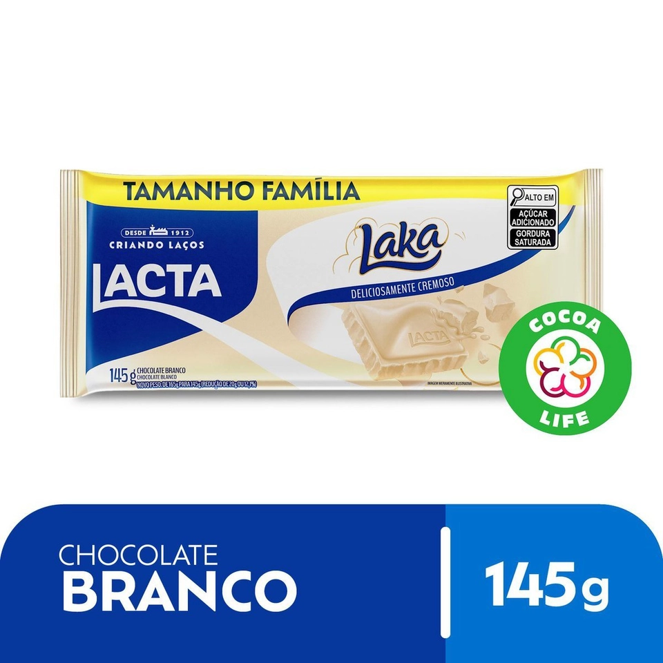 Chocolate Lacta Laka 145 g
