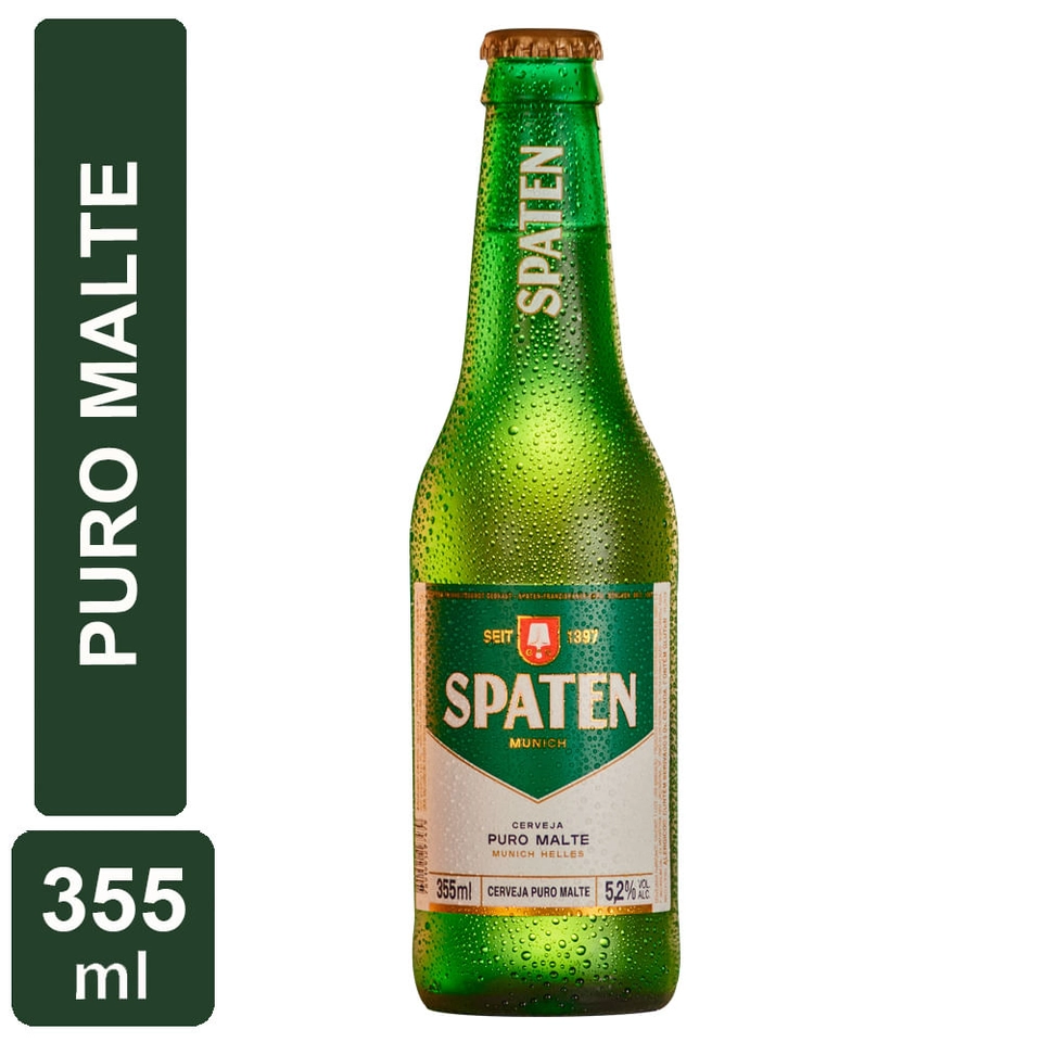 Cerveja Spaten Long Neck 355ml - 1