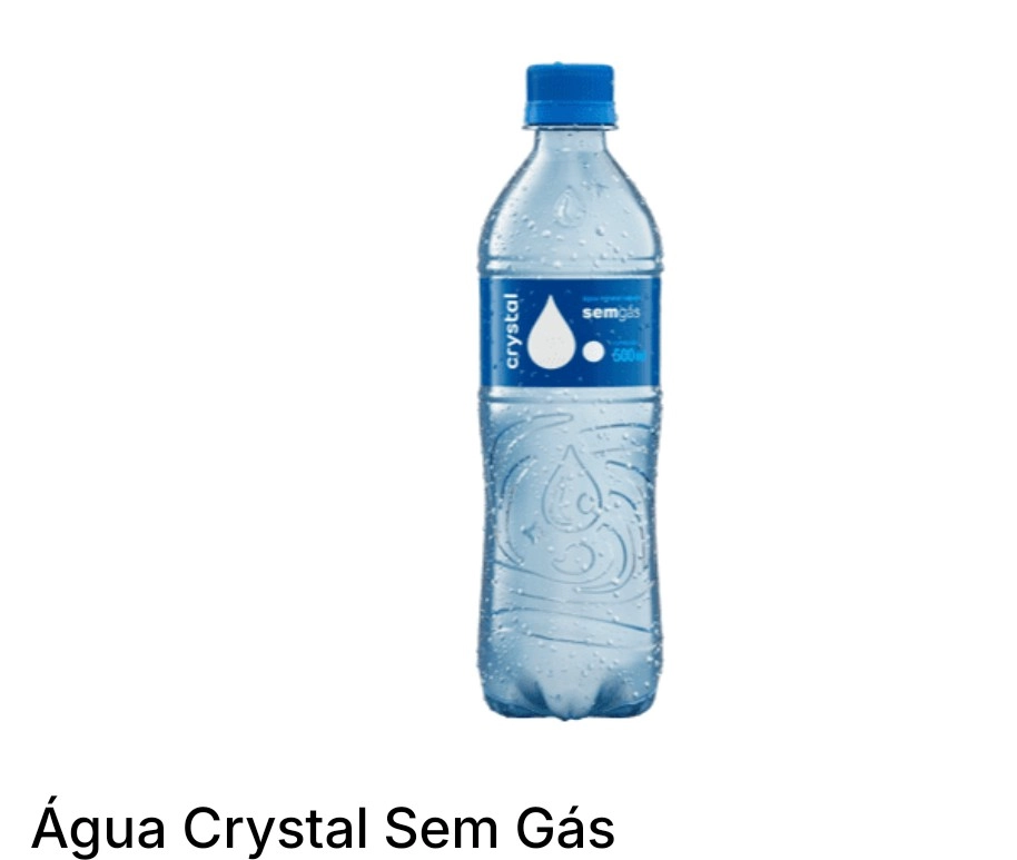 Água Cristal Sem Gás 500 Ml