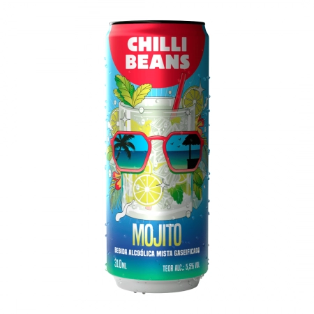 Bebida Alcoólica Chilli Beans Drinks Mojito Lata 310ml - 1