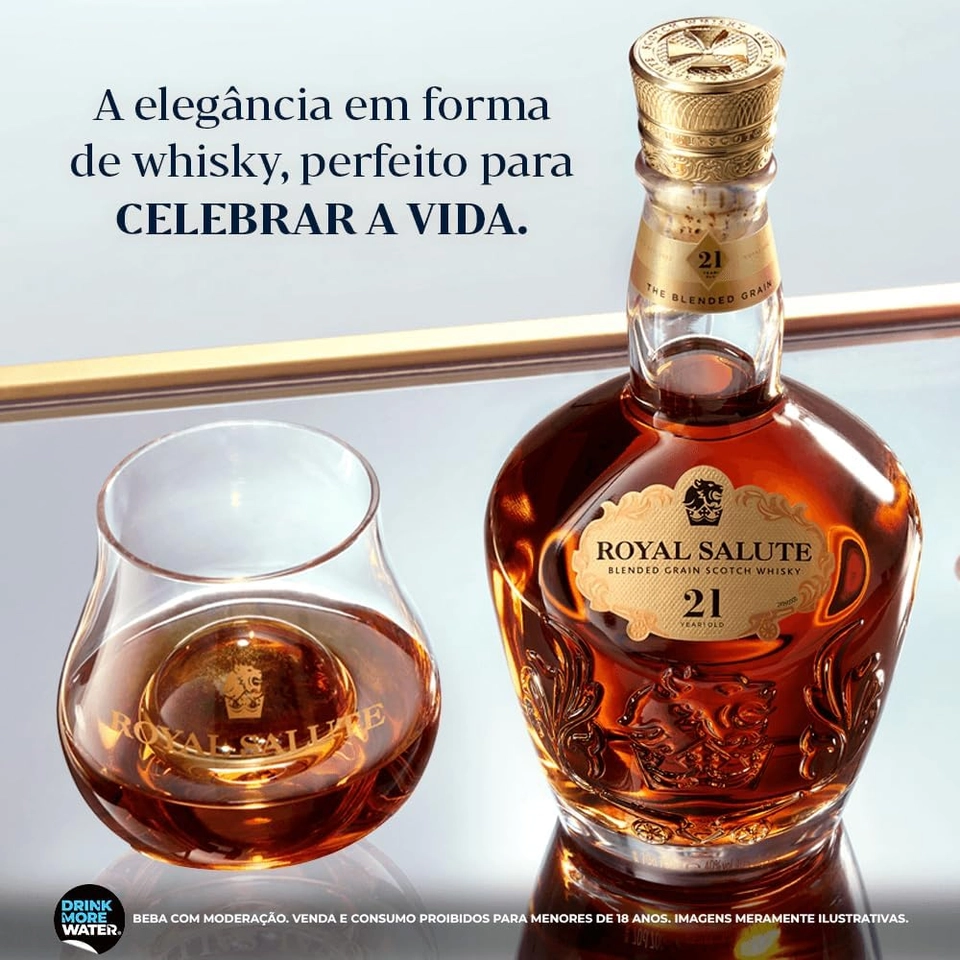 Royal Salut 21 Years Whisky The Blended Grain 700 ml  - 3