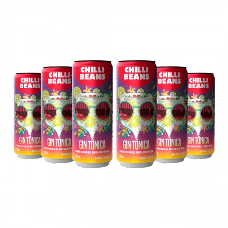 Bebida Alcoólica Chilli Beans Drinks Gin Tônica Lata 310ml - 2