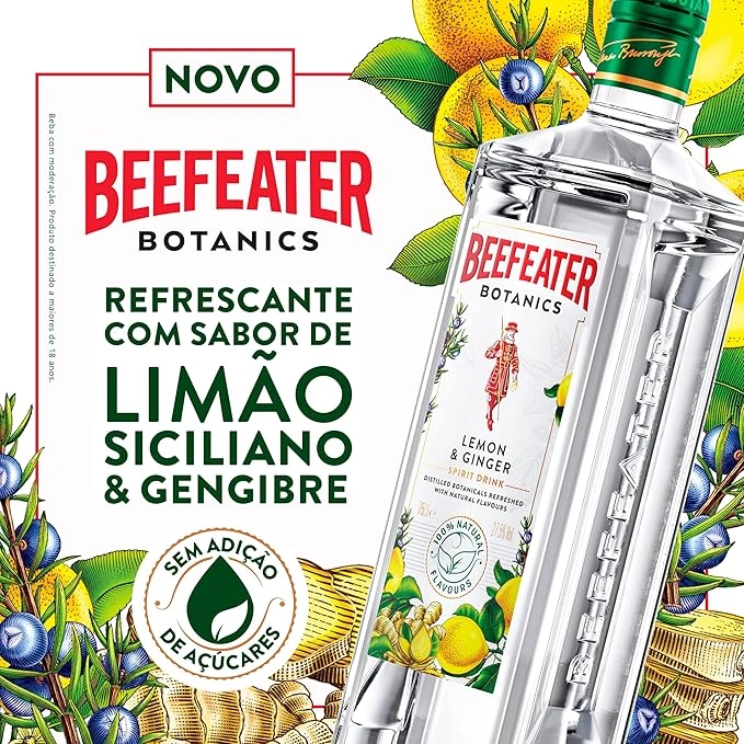 Beefetater Botanics Lemon Gin 750 ml  - 2