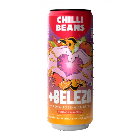 Bebida Chilli Beans + Beleza Sabor Pêssego E Tangerina 310ml - 1