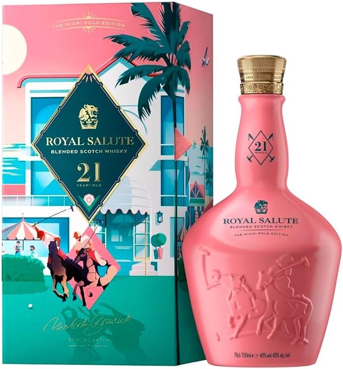 Royal Salut 21 Years Whisky The Miami Polo Edition 750 ml  - 2