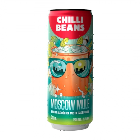 Bebida Alcoólica Chilli Beans Drinks Moscow Mule Lata 310ml - 1