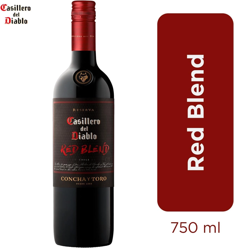 Casillero Del Diabo Vinho Red Blend 750 ml  - 3