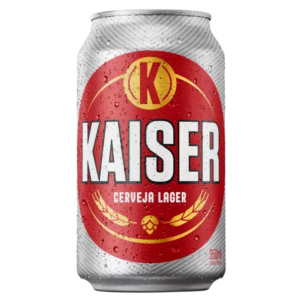 Cerveja Kaiser Lata 350 ML  - 1