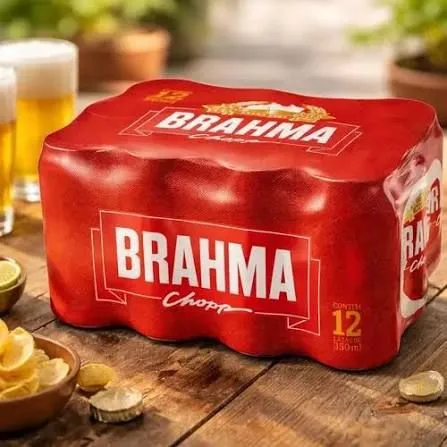 CERVEJA BRAHMA CX 12 UNIDADES 350 ML ( PAGAMENTO SOMENTE A VISTA OU PIX )