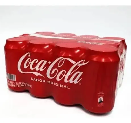FARDO COCA-COLA 12 UNIDADES 350ML (PAGAMENTO DINHEIRO OU PIX)