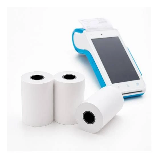 BOBINA DE PAPEL PARA MAQUINA DE CARTÃO (PAGAMENTO DINHEIRO OU PIX) - 1