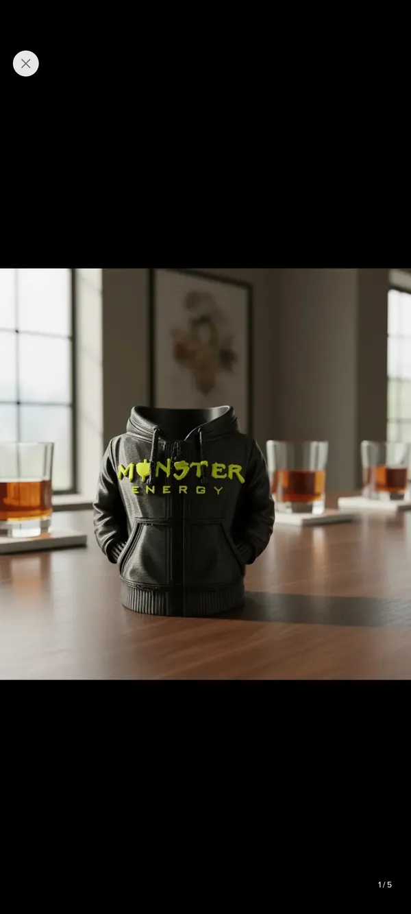 Caneca Personalizada Monster + 1 Lata de Monster 473 ml 